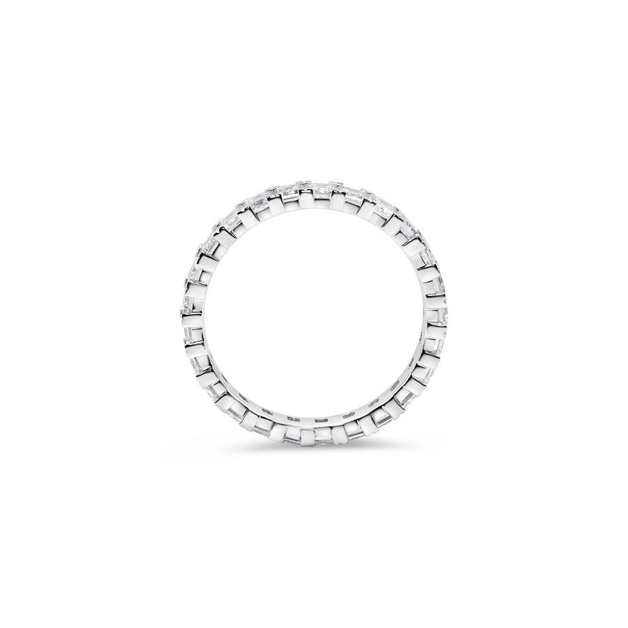 2.5 Carat Emerald Eternity Anniversary Band