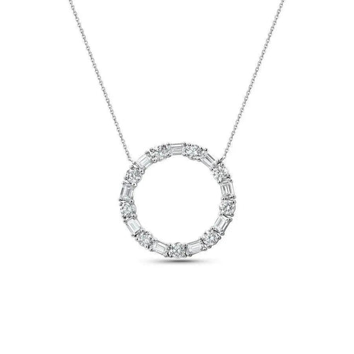 4.5CT Unity Circle Necklace Nura Lab