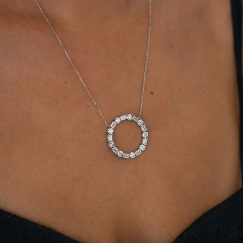 4.5CT Unity Circle Necklace Nura Lab