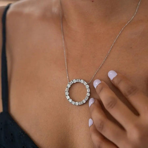 4.5CT Unity Circle Necklace Nura Lab