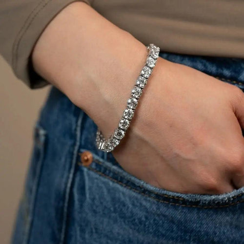 25 Carat Diamond Tennis Bracelet Lab Diamond Nura Lab