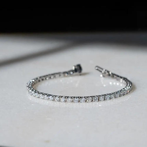 5 Carat Lab Grown Diamond Tennis Bracelet Nura Lab