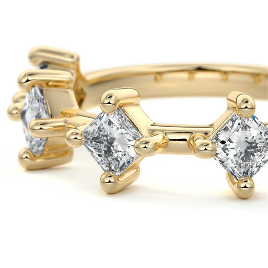 Nora  lab grown diamond wedding band product detail - Nura Lab NZ