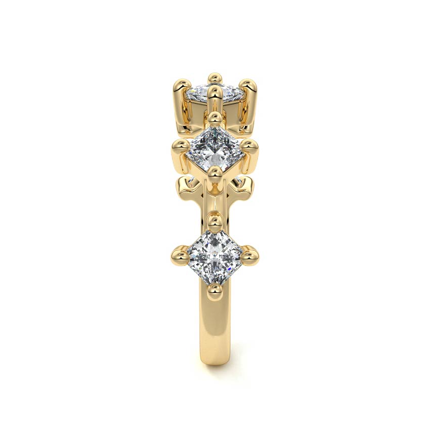 Nora  lab grown diamond wedding band product detail - Nura Lab NZ