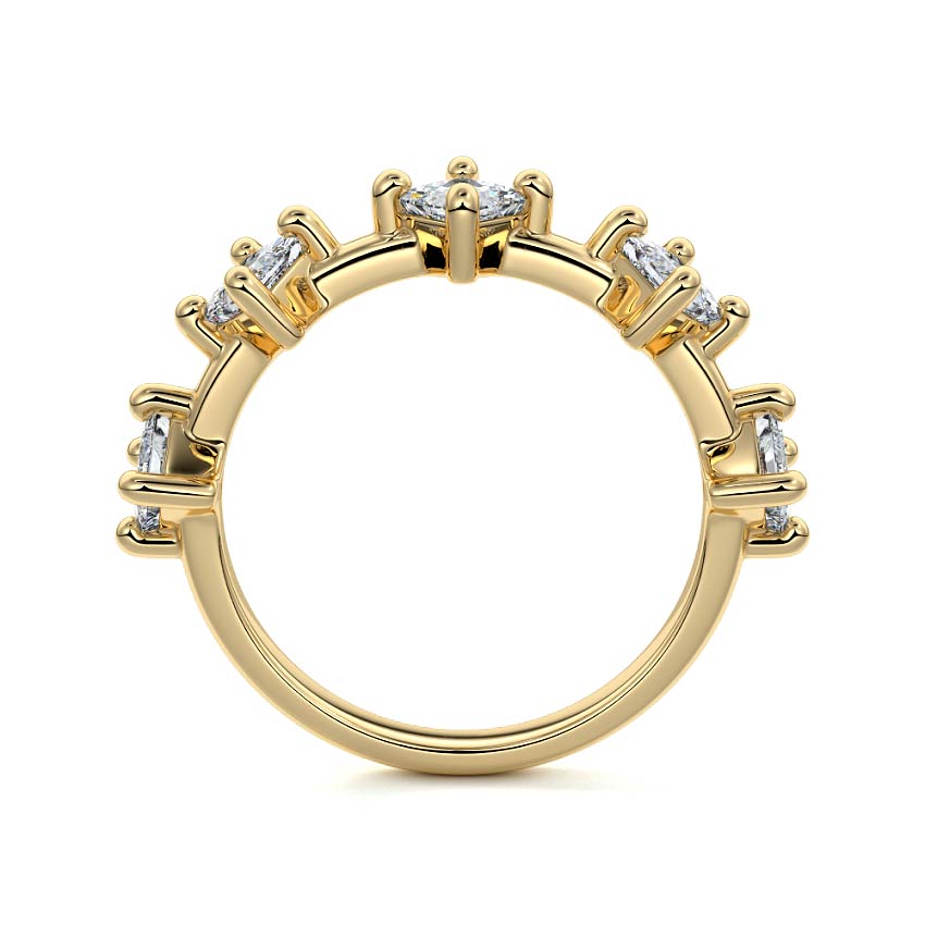Nora  lab grown diamond wedding band product detail - Nura Lab NZ