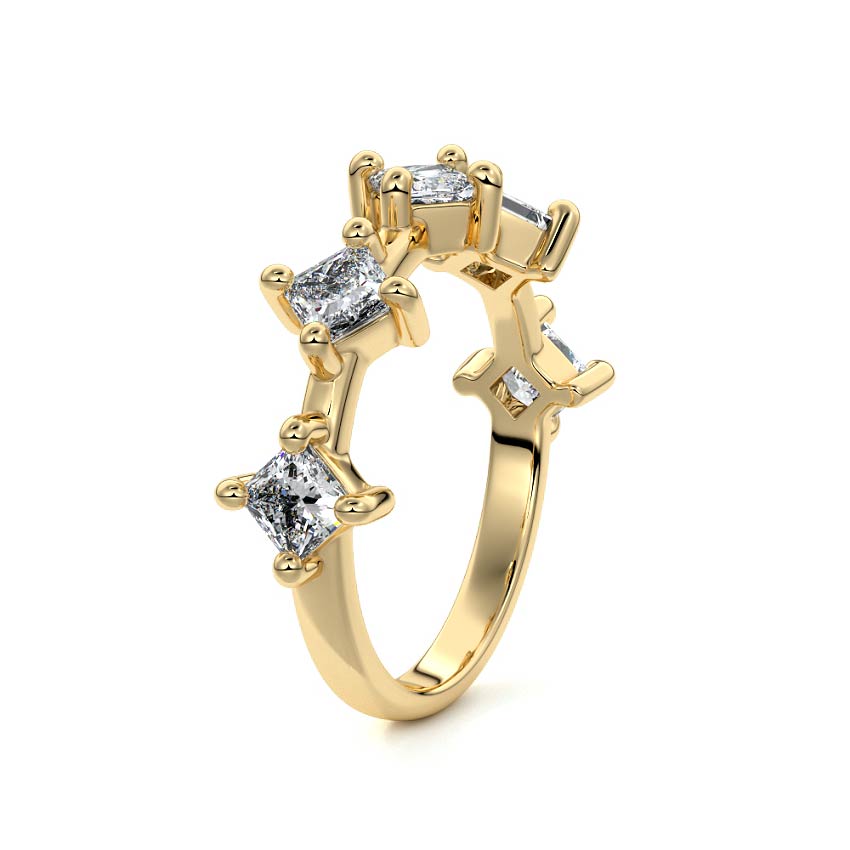 Nora  lab grown diamond wedding band product detail - Nura Lab NZ