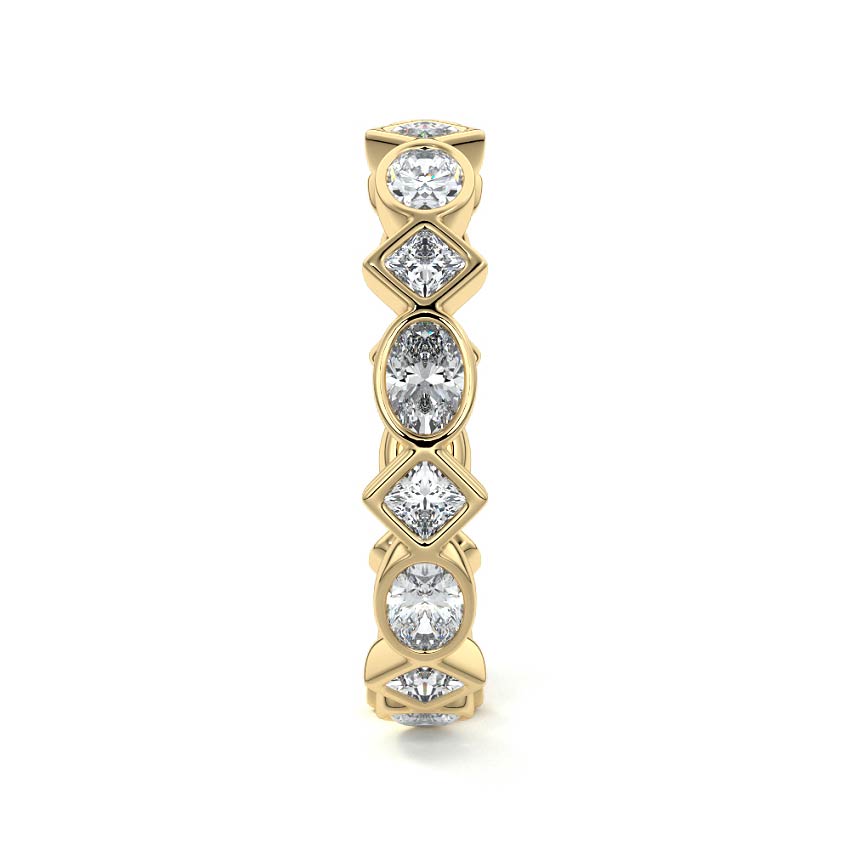 Esme  lab grown diamond wedding band product detail - Nura Lab NZ