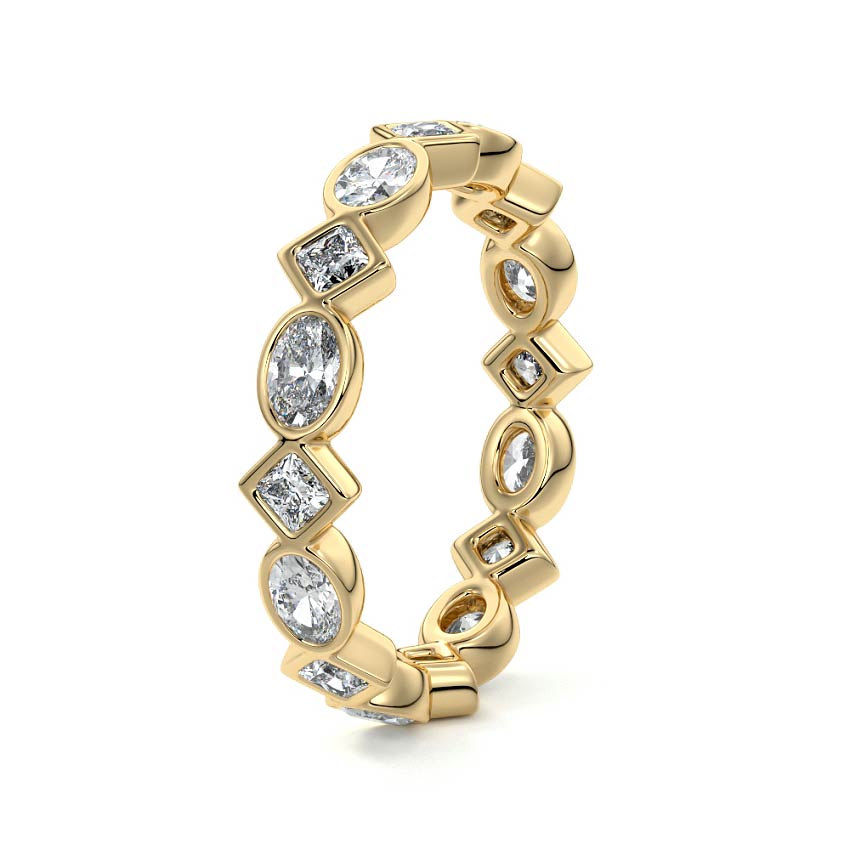 Esme  lab grown diamond wedding band product detail - Nura Lab NZ