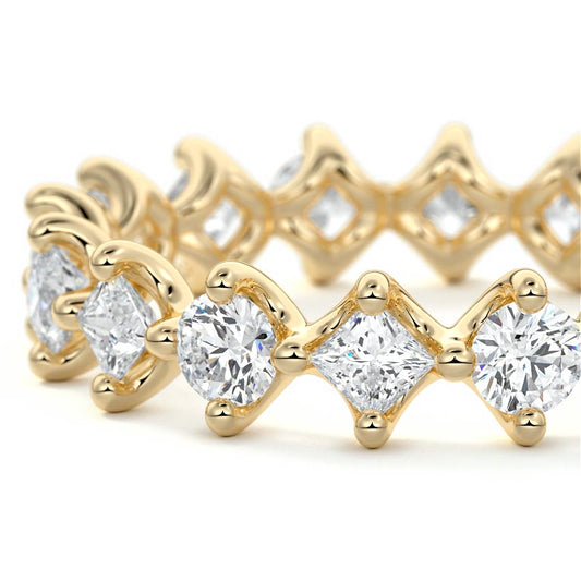 Belle  lab grown diamond wedding band product detail - Nura Lab NZ