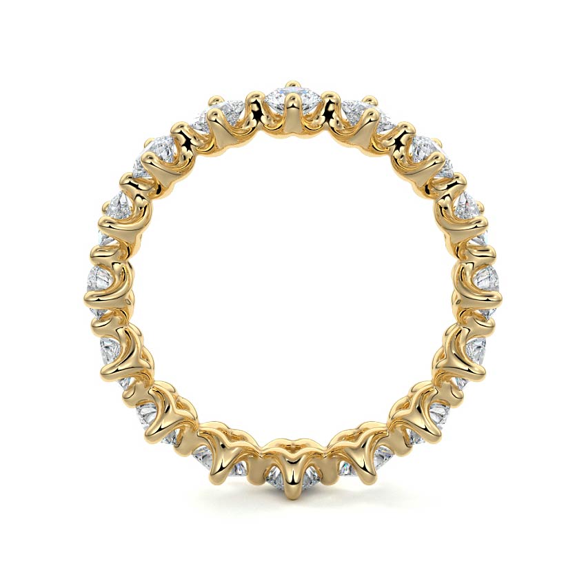 Belle  lab grown diamond wedding band product detail - Nura Lab NZ