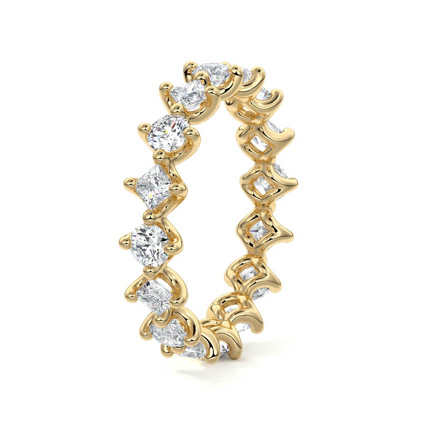 Belle  lab grown diamond wedding band product detail - Nura Lab NZ