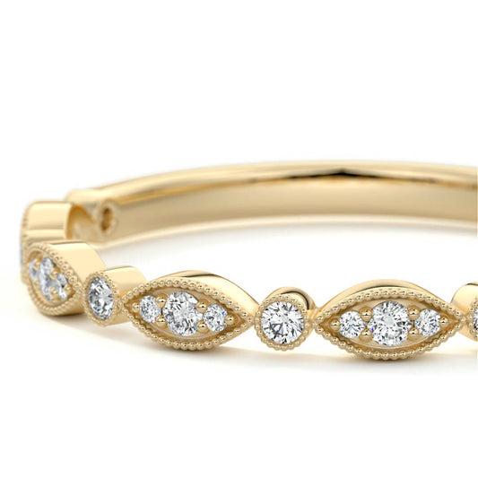 Zoe  lab grown diamond wedding band product detail - Nura Lab NZ