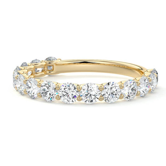 Sylvie  lab grown diamond wedding band product detail - Nura Lab NZ