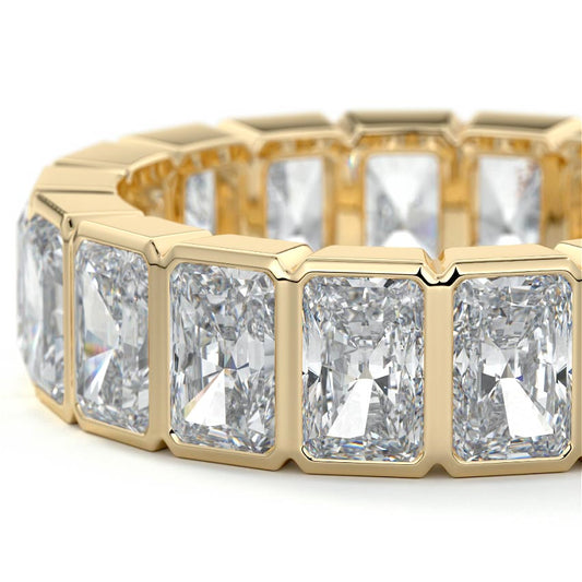Colette radiant lab grown diamond wedding band product detail - Nura Lab NZ