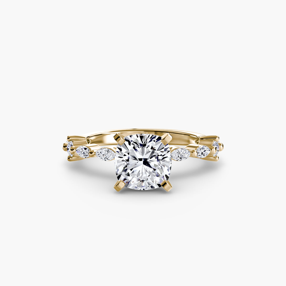 Solitaire with Eternity Pavé.