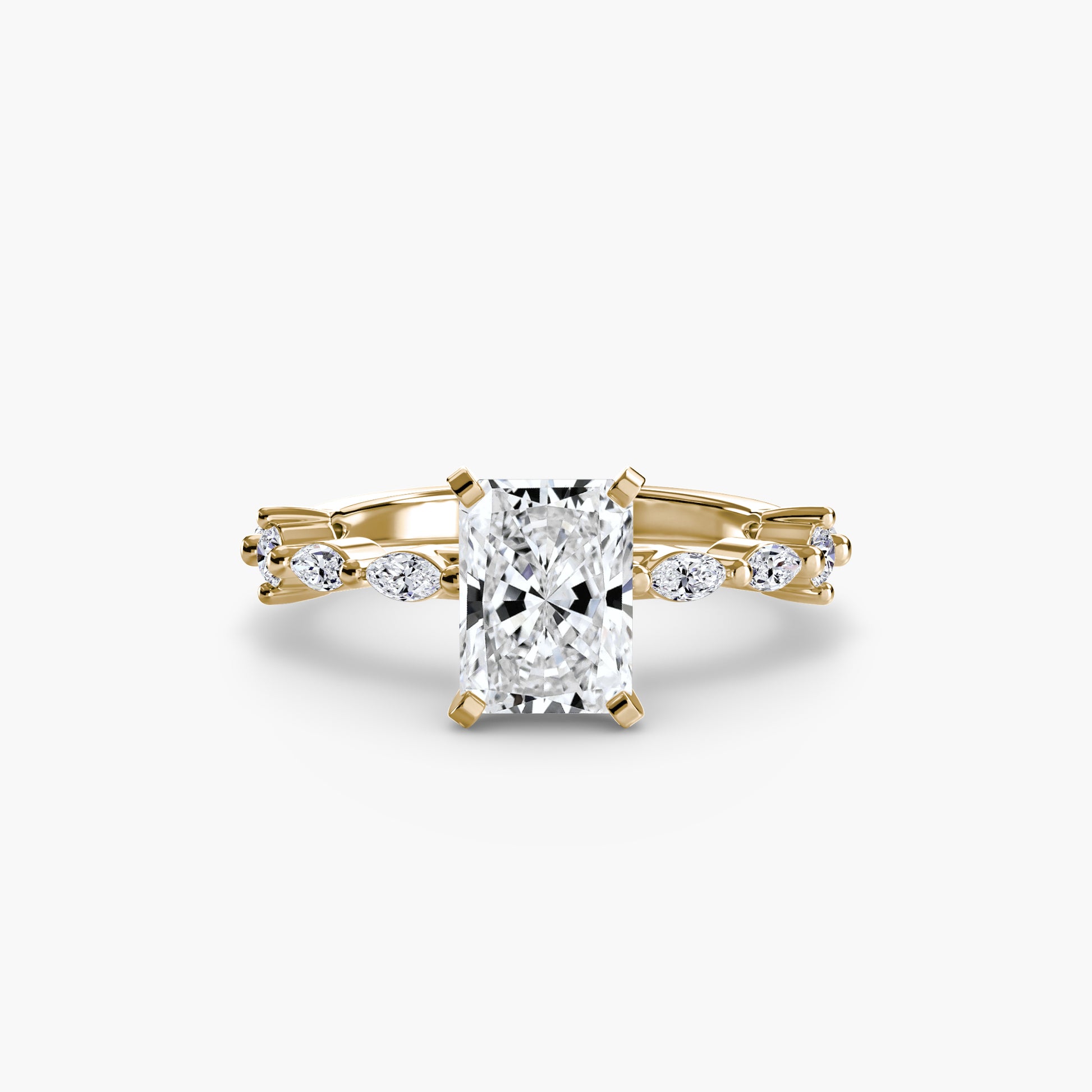 Solitaire with Eternity Pavé.