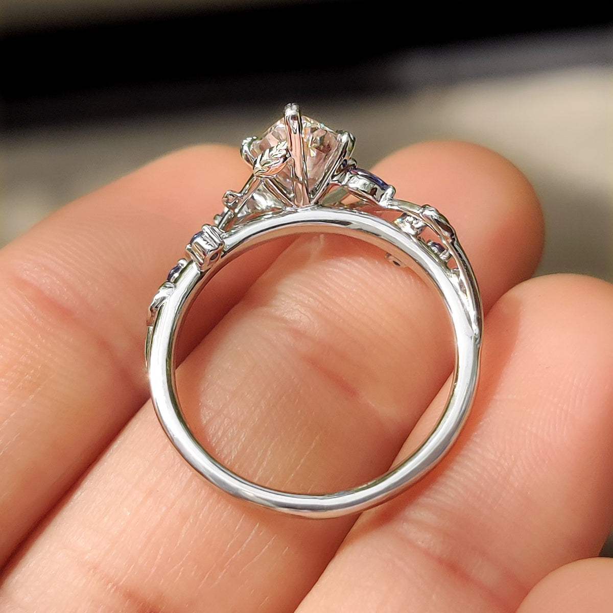 Elodie Hope - Dutch Marquise Diamond Ring in Cluster Setting