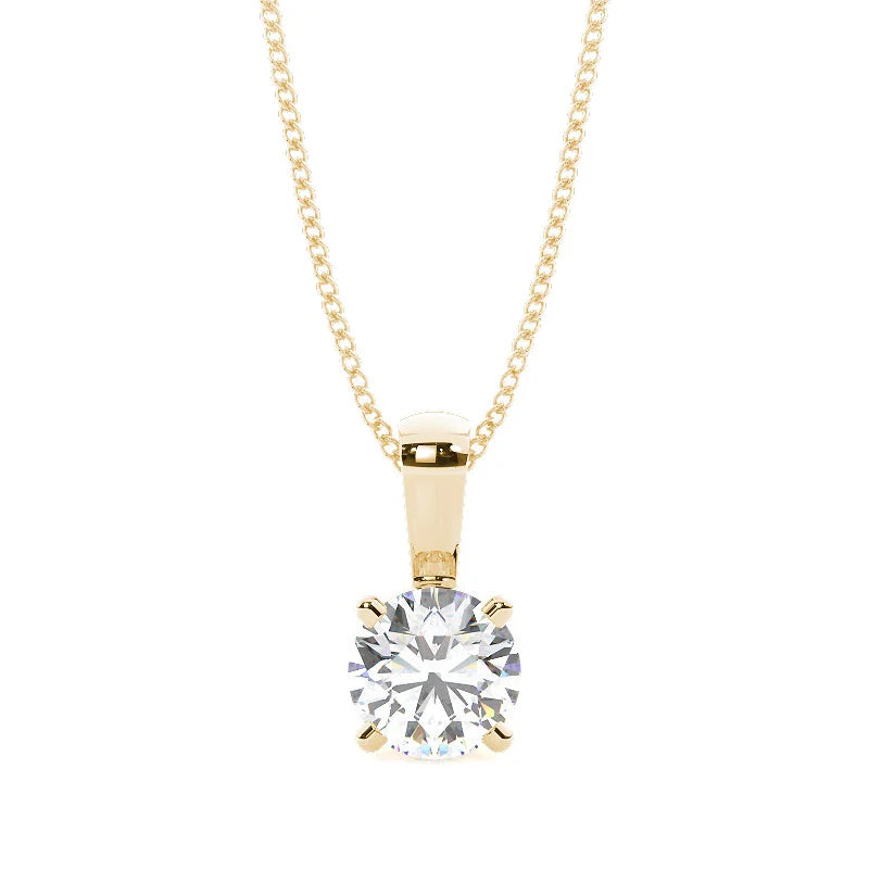 1 Carat Solitaire Diamond Pendant
