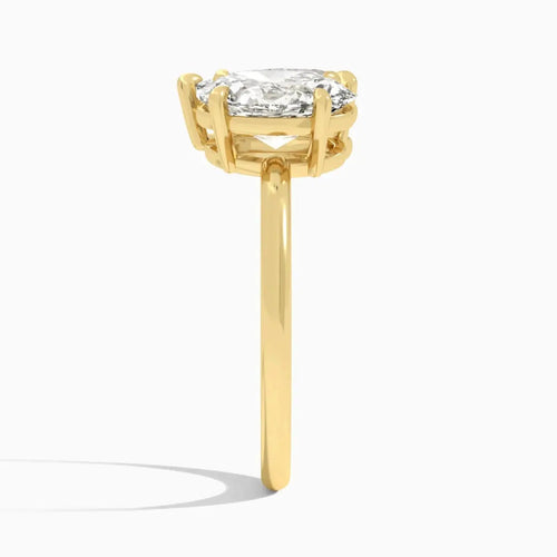Clara - Oval and Pear Toi et Moi Lab Grown Diamond Engagement Ring Raphana Jewellery
