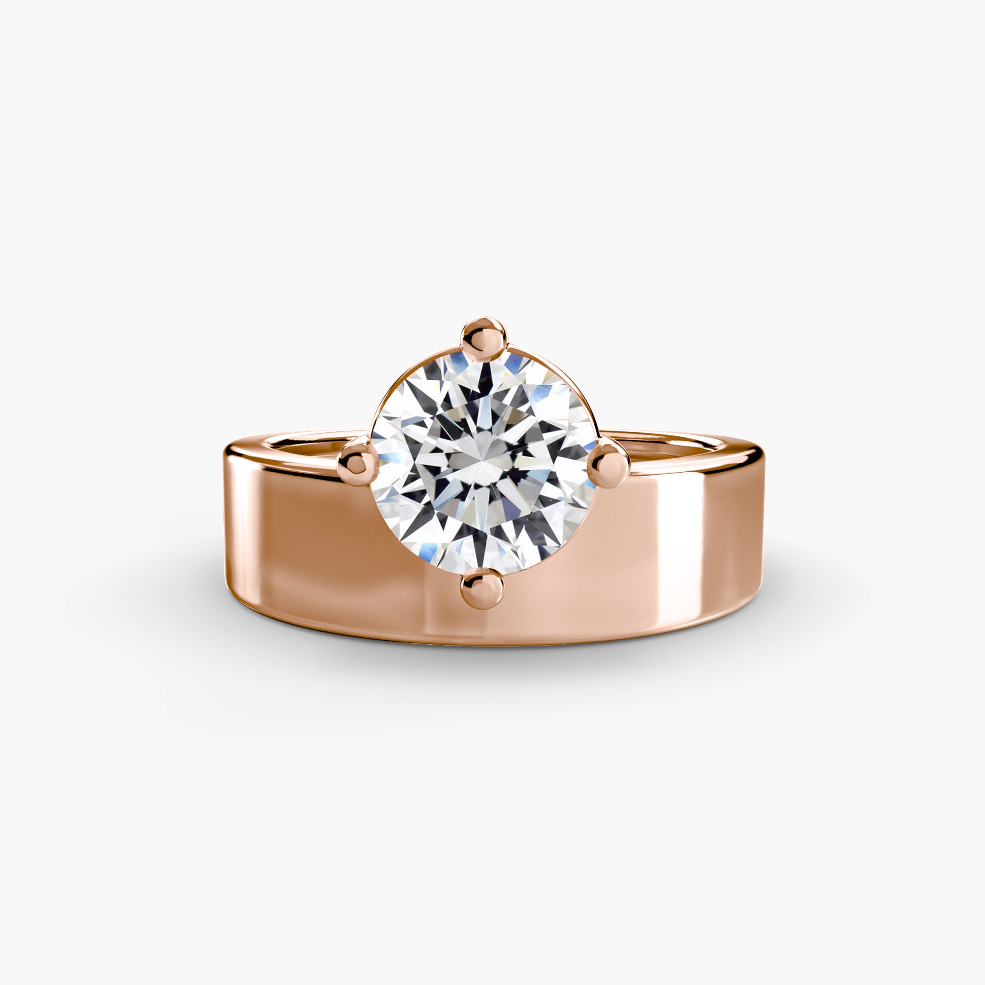 Wide Band Solitaire.