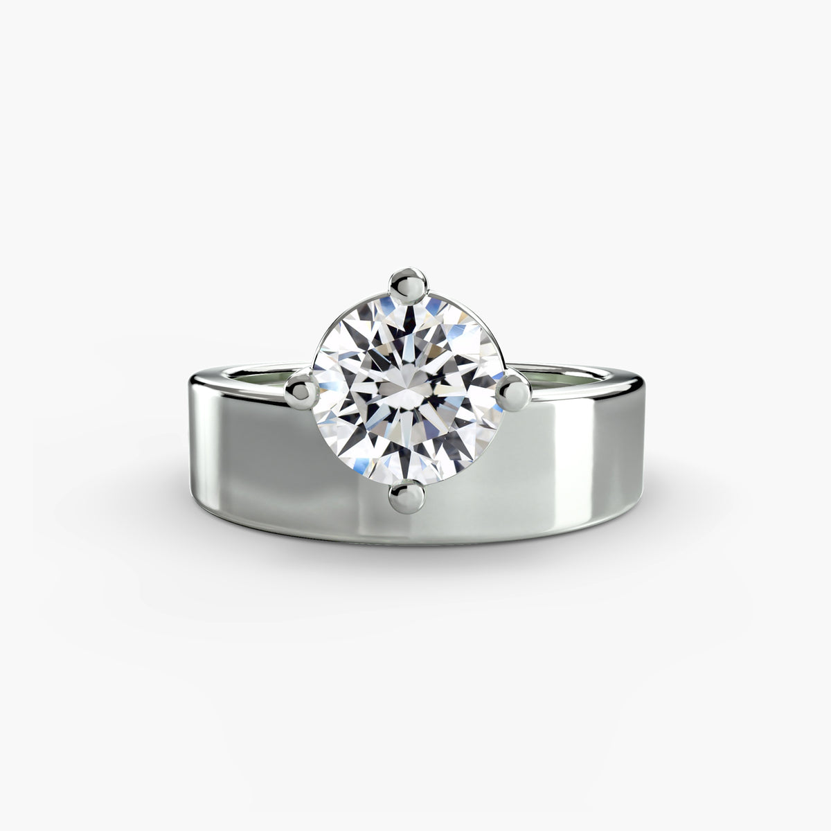 Wide Band Solitaire.