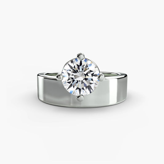 Wide Band Solitaire.