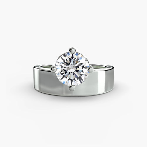 Wide Band Solitaire.