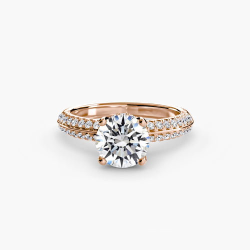 Solitaire with Pavé.