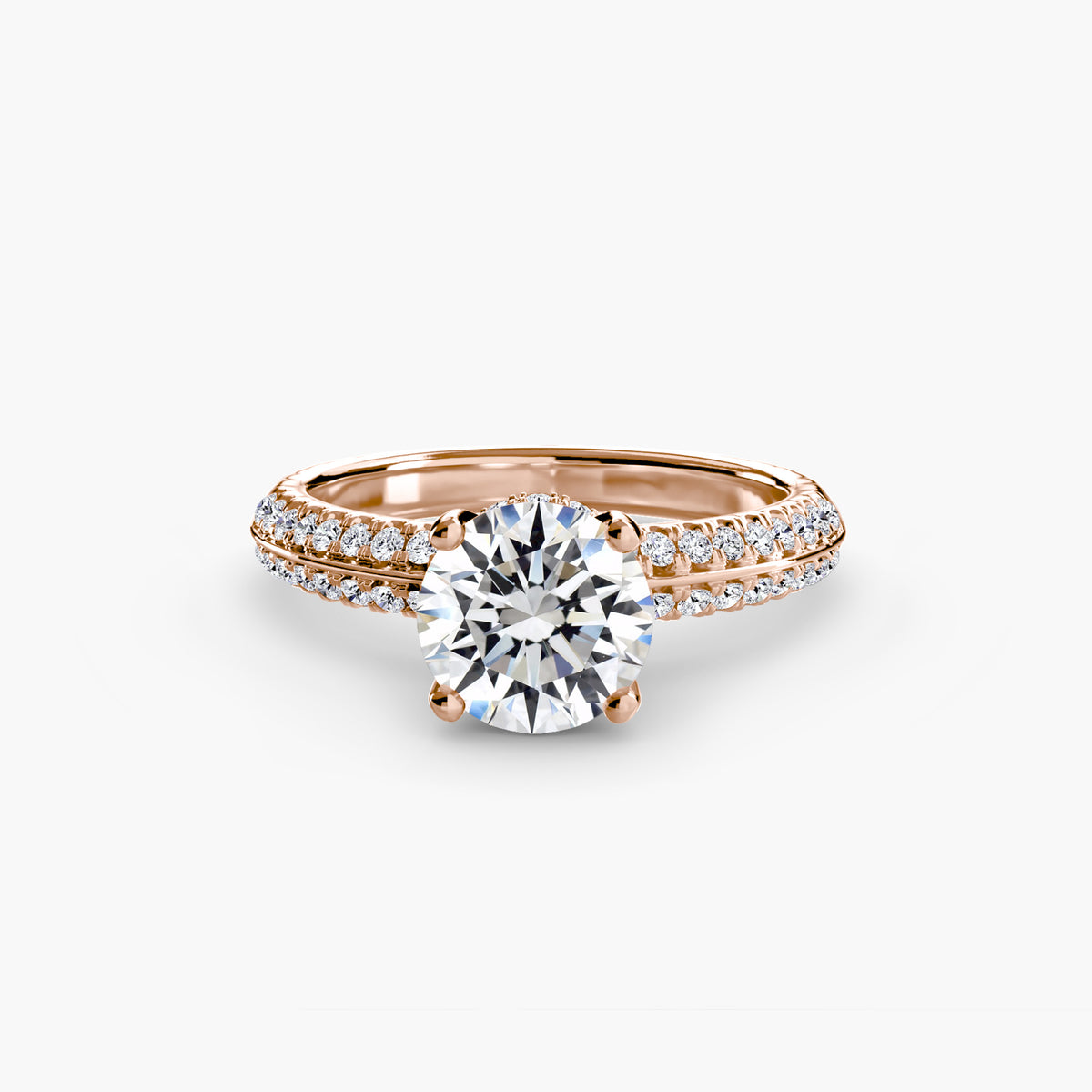 Solitaire with Pavé.