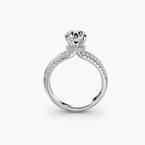 Solitaire with Pavé.