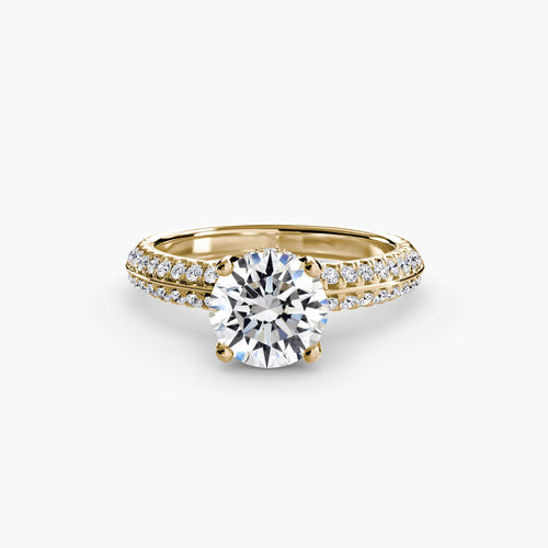 Solitaire with Pavé.