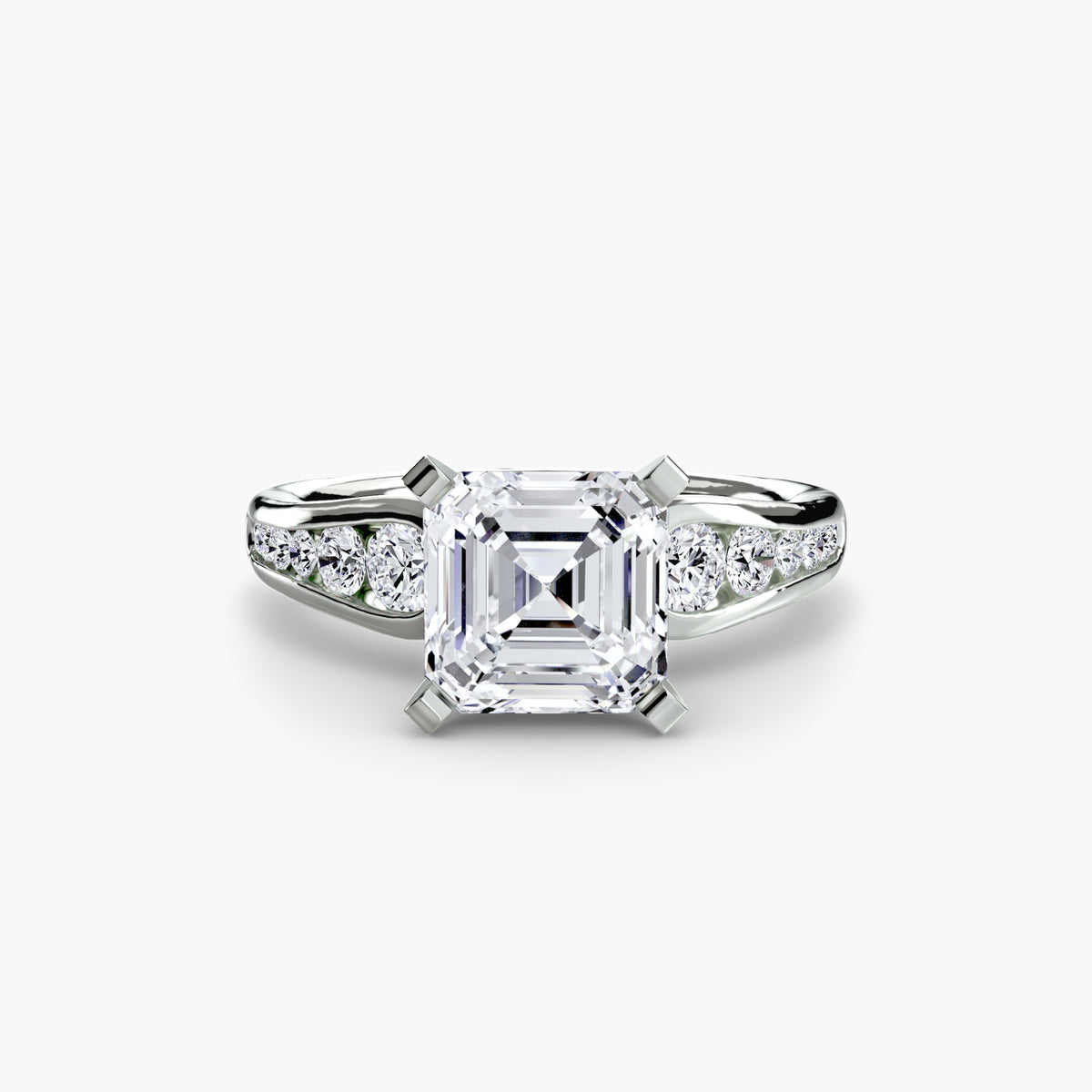 Solitaire with Pavé 2.