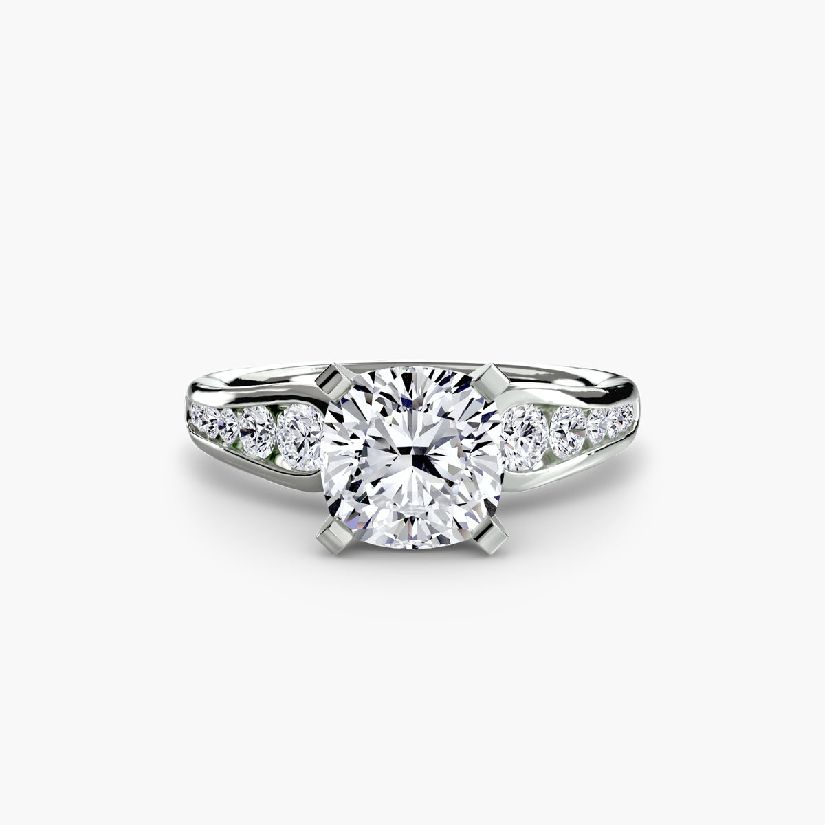 Solitaire with Pavé 2.