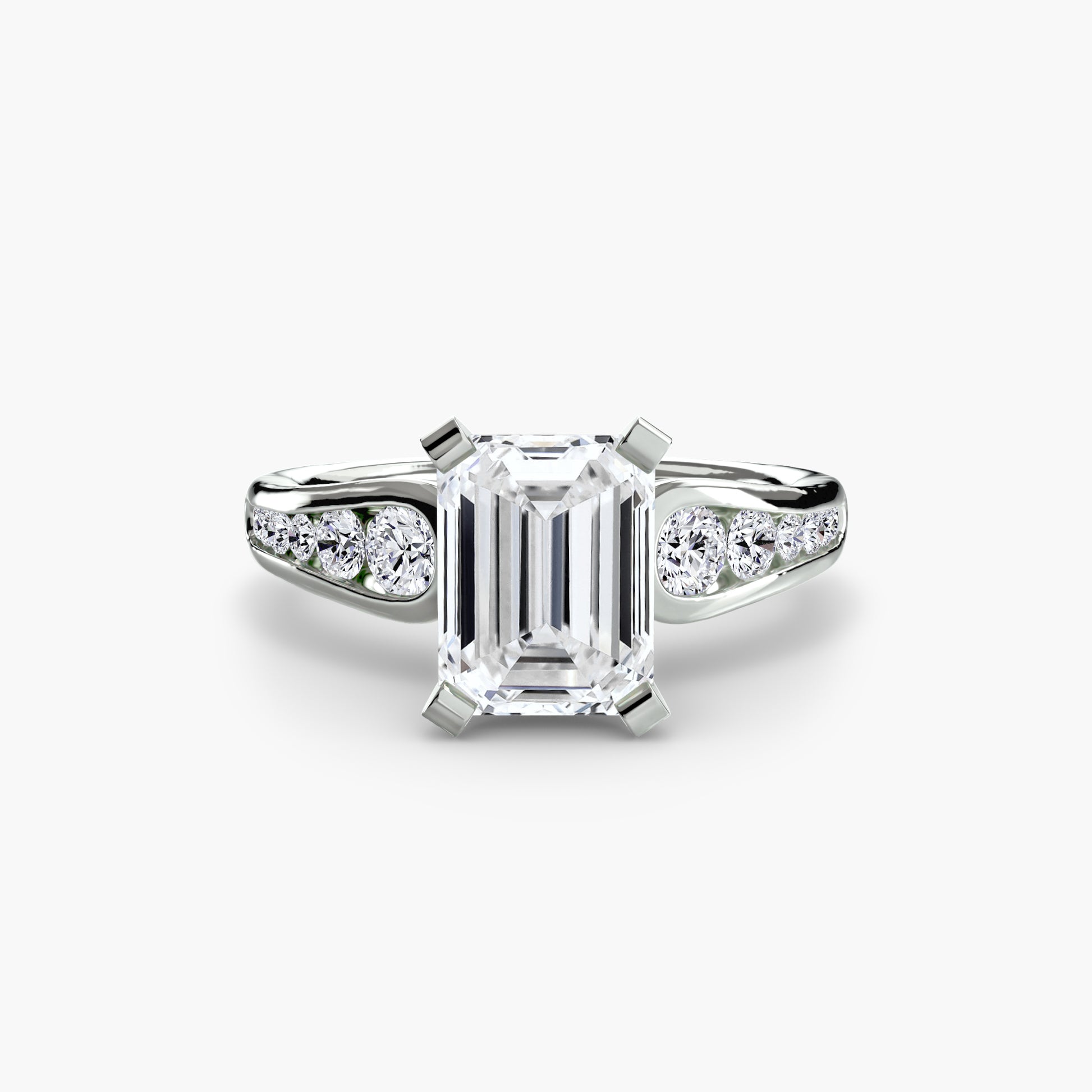 Solitaire with Pavé 2.