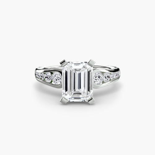 Solitaire with Pavé 2.