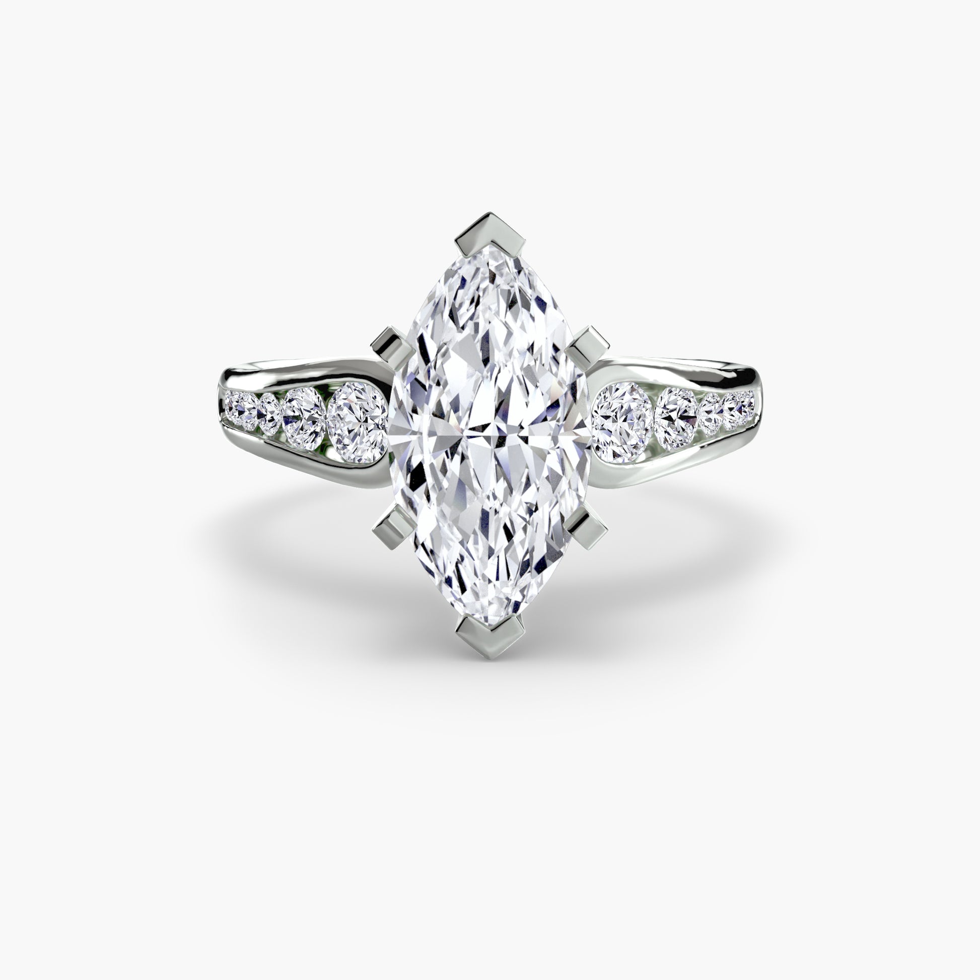 Solitaire with Pavé 2.