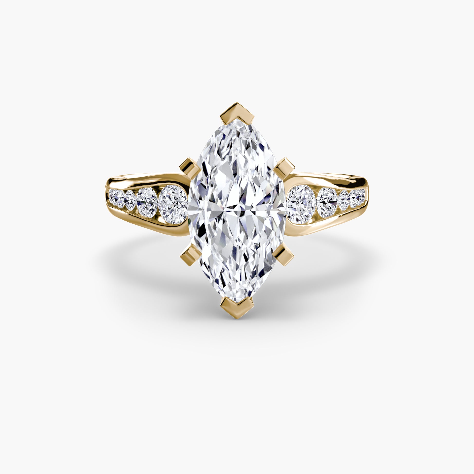 Solitaire with Pavé 2.