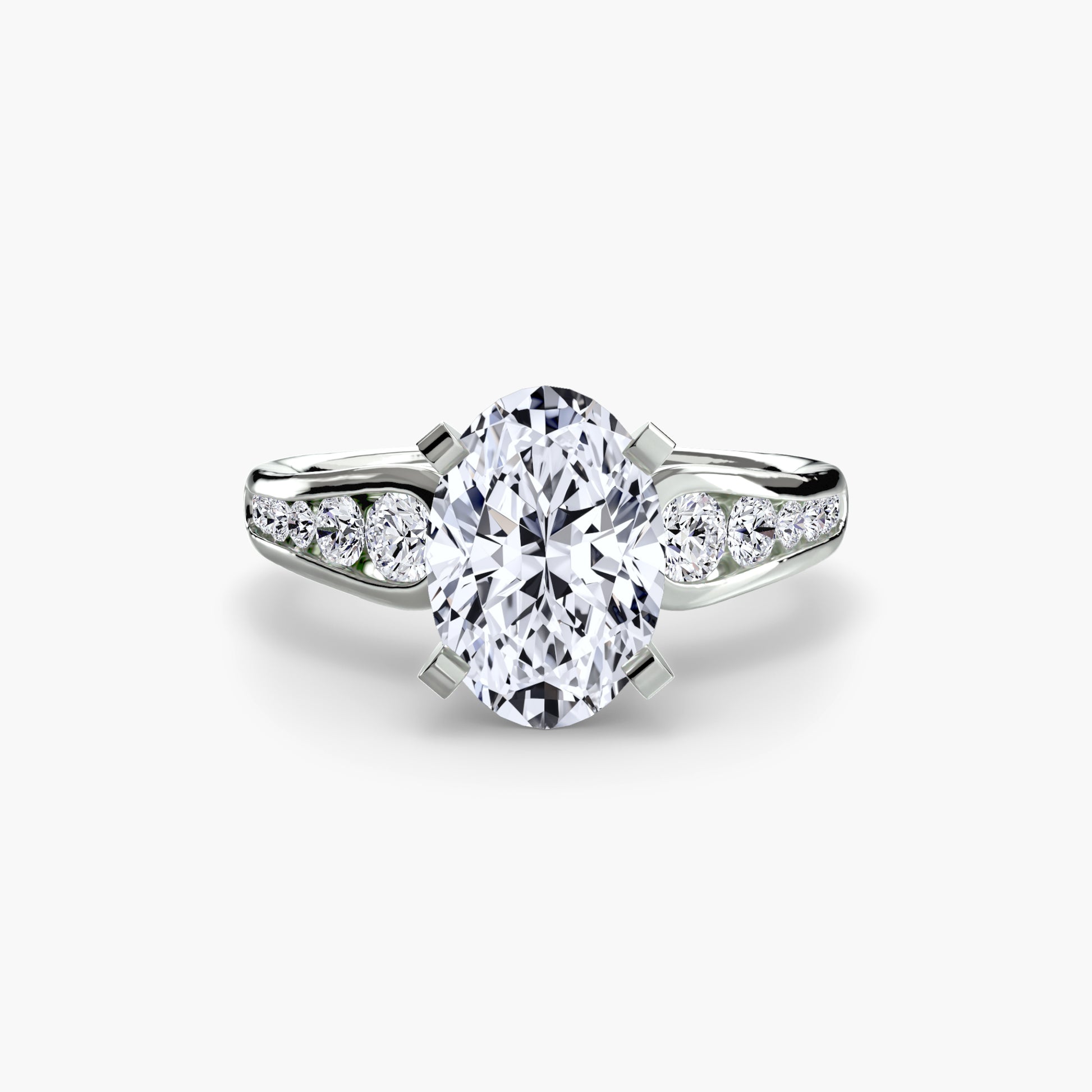Solitaire with Pavé 2.