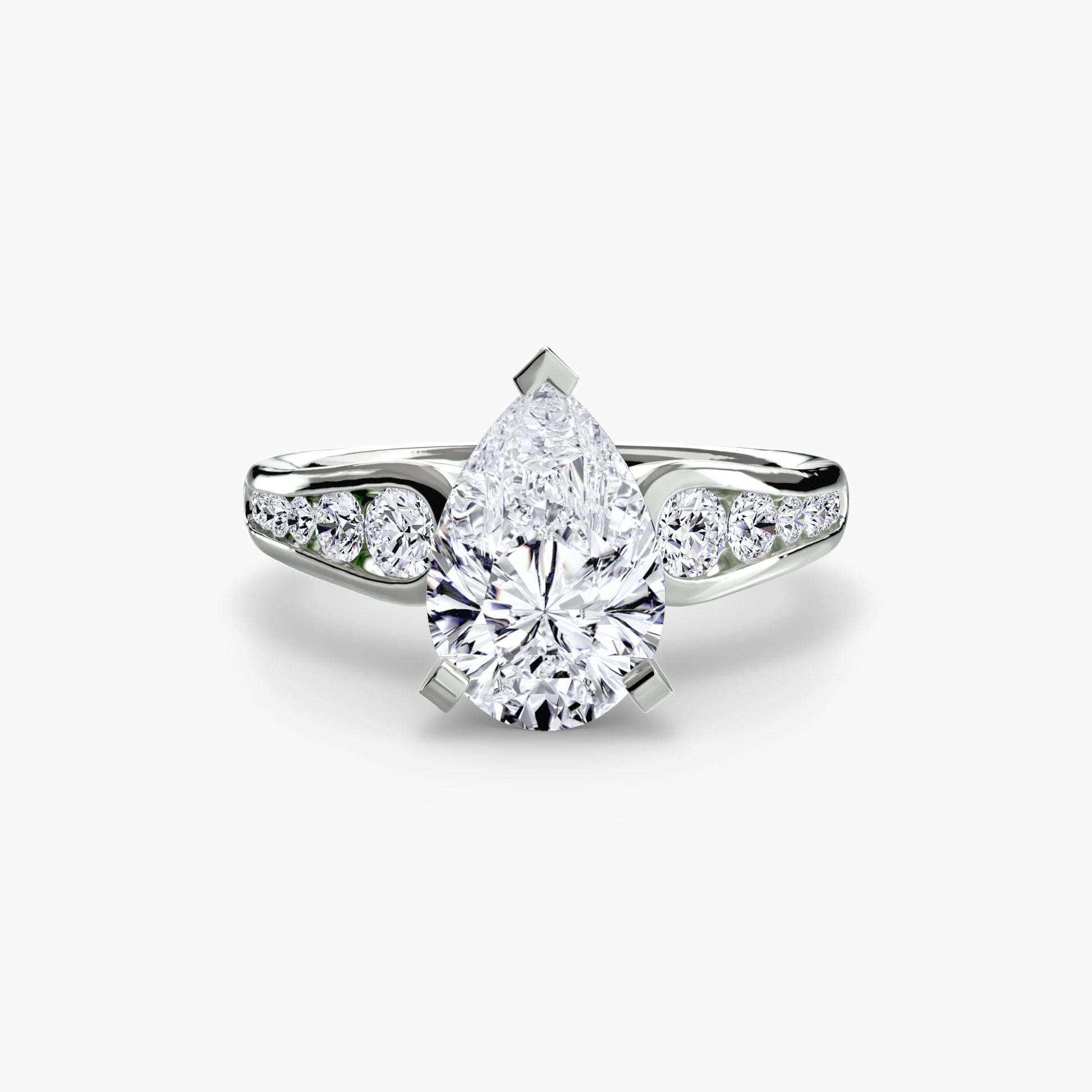 Solitaire with Pavé 2.