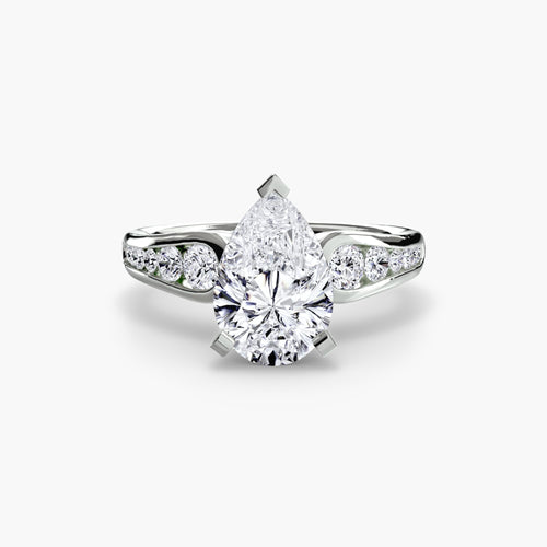 Solitaire with Pavé 2.