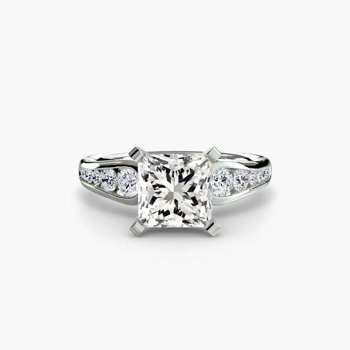 Solitaire with Pavé 2.