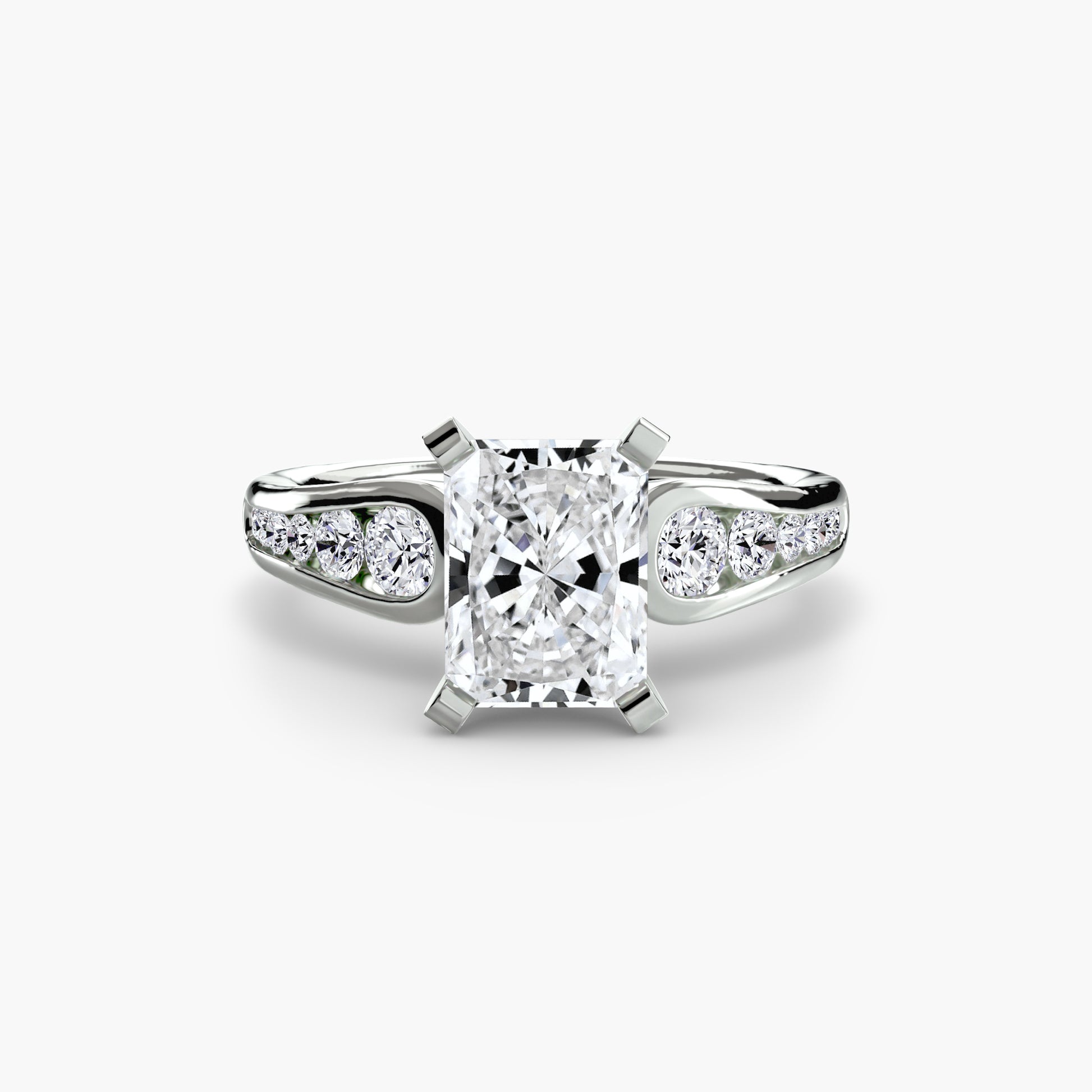 Solitaire with Pavé 2.