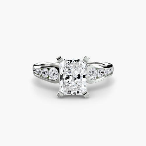 Solitaire with Pavé 2.