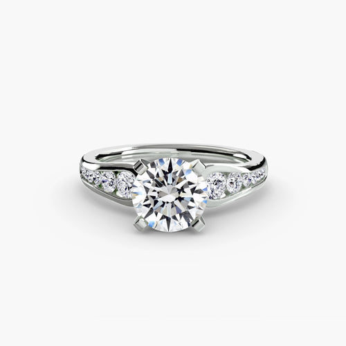 Solitaire with Pavé 2.