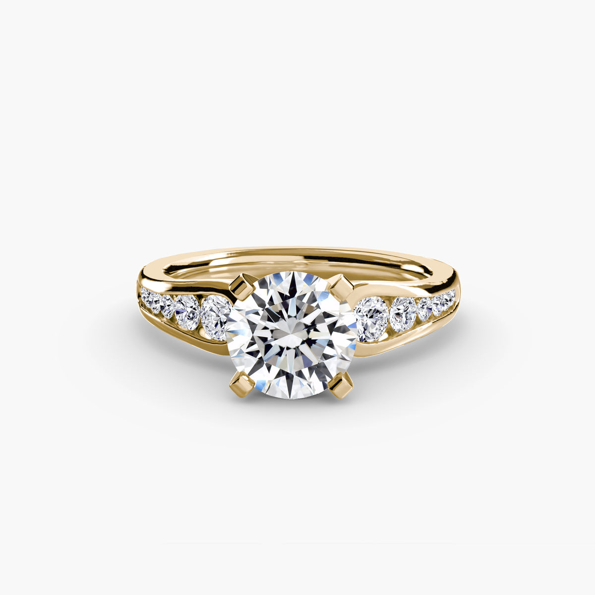 Solitaire with Pavé 2.