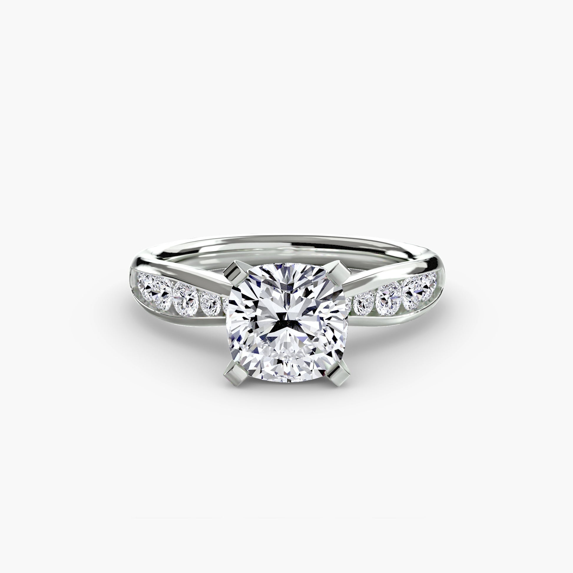 Solitaire with Pavé 3.