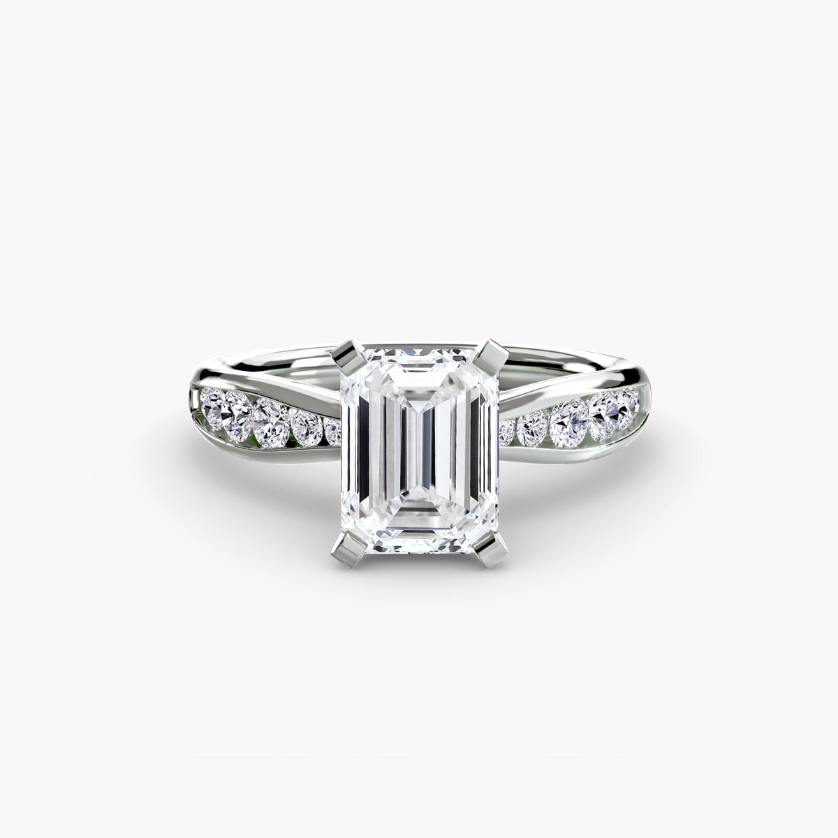 Solitaire with Pavé 3.