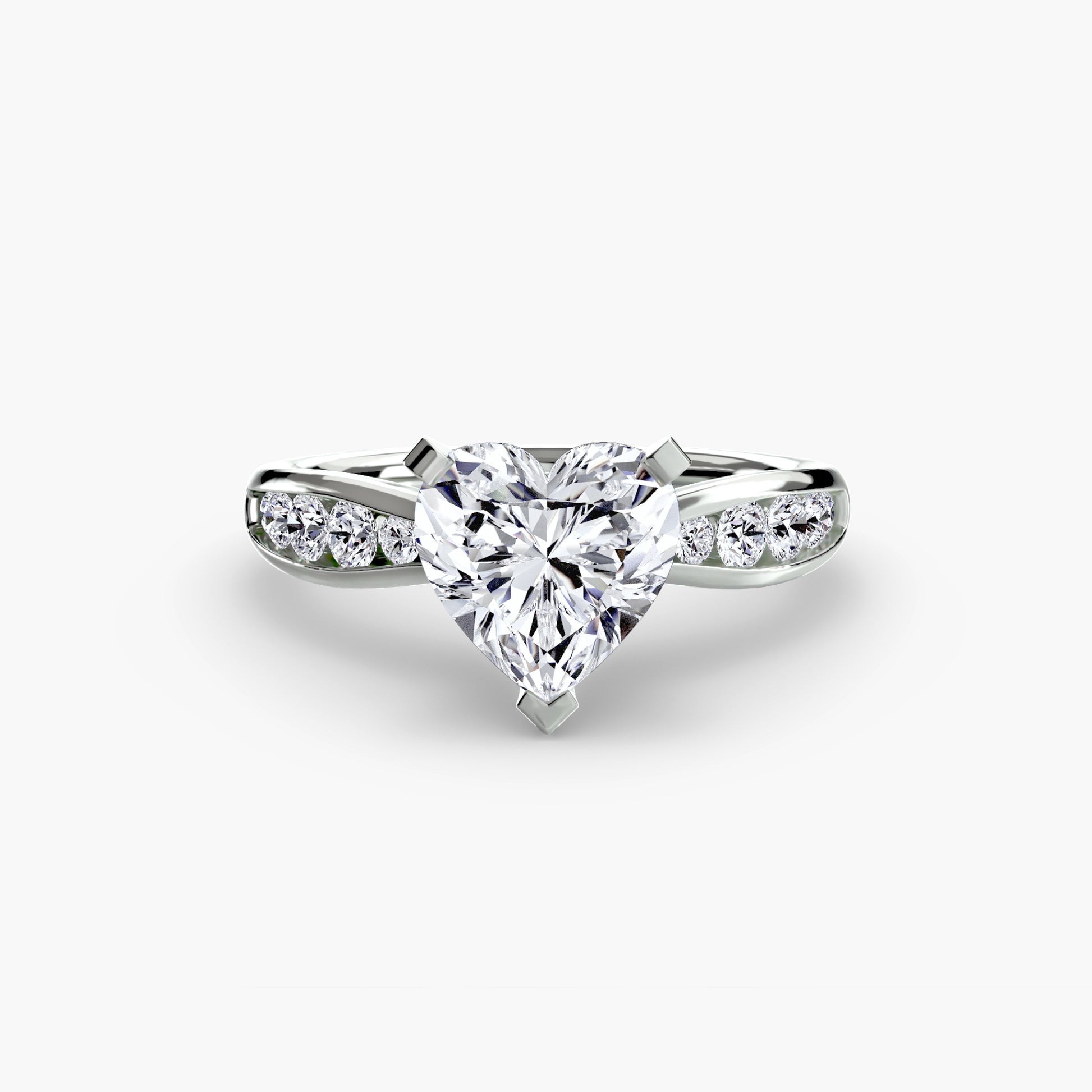 Solitaire with Pavé 3.