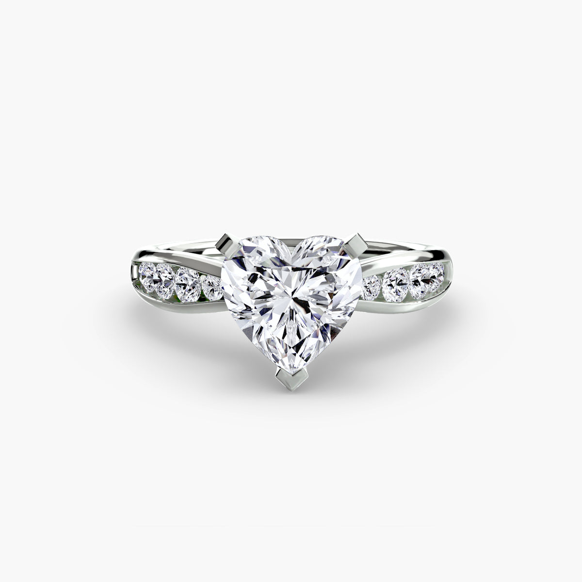 Solitaire with Pavé 3.