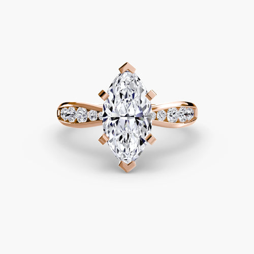 Solitaire with Pavé 3.